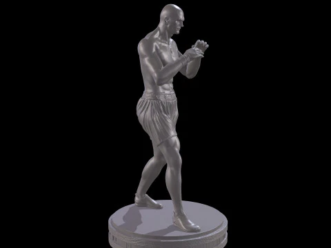 KickBoxer for 3D Print 3D Print Model