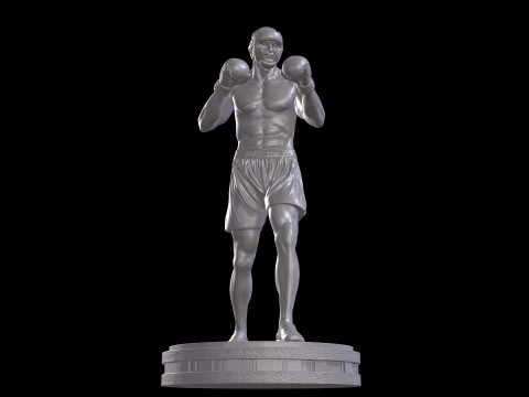 KickBoxer for 3D Print 3D प्रिंट मॉडल