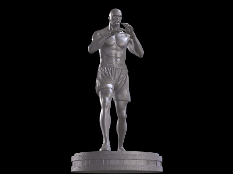 KickBoxer for 3D Print 3D प्रिंट मॉडल