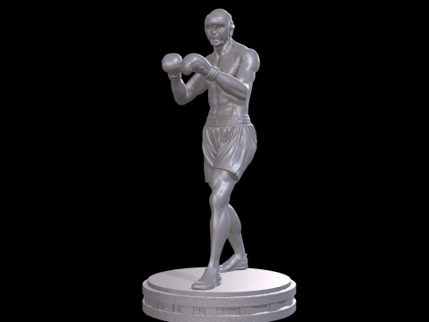 KickBoxer for 3D Print 3D प्रिंट मॉडल