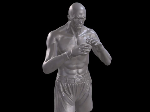 KickBoxer for 3D Print 3D Print Model