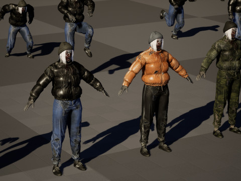 City Zombie 3 Modelo 3D