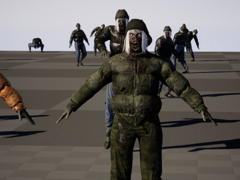 City Zombie 3 Modelo 3D