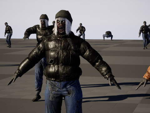 City Zombie 3 Modelo 3D