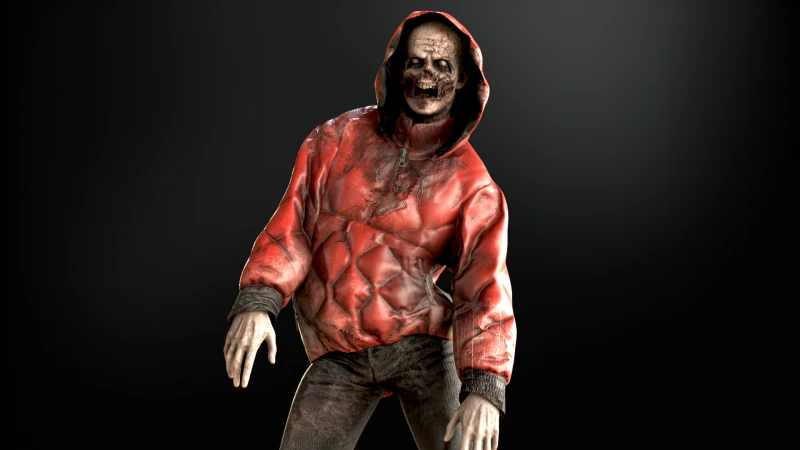 City Zombie 4 3D Model .c4d .max .obj .3ds .fbx .stl .blend 