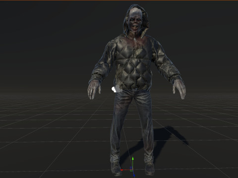 City Zombie 4 Modelo 3D