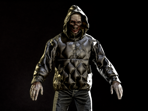 City Zombie 4 Modelo 3D