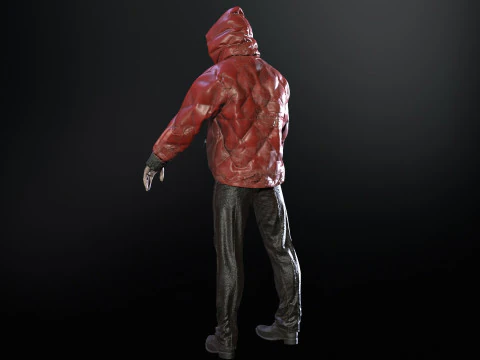 City Zombie 4 3D Model