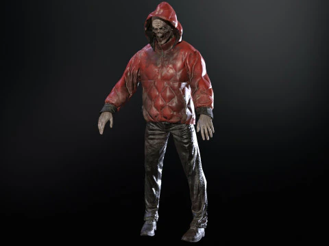 City Zombie 4 3D Model