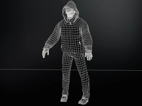 City Zombie 4 3D Model