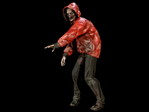 City Zombie 4 3D Model