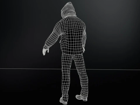 City Zombie 4 3D Model