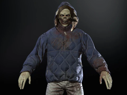 City Zombie 4 3D Model