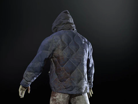 City Zombie 4 3D Model