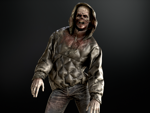 City Zombie 4 Modelo 3D