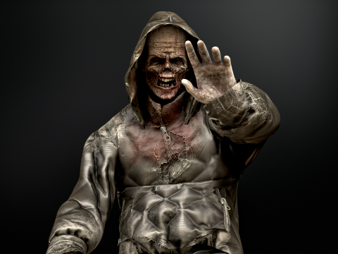 City Zombie 4 Modelo 3D