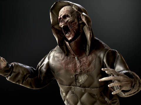 City Zombie 4 3D Model