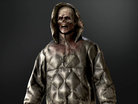 City Zombie 4 3D Model