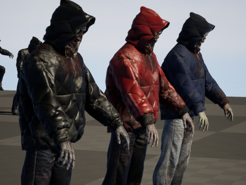 City Zombie 4 Modelo 3D