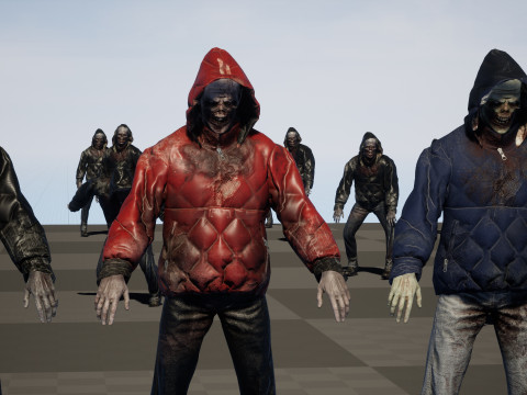 City Zombie 4 Modelo 3D