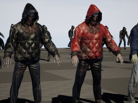 City Zombie 4 Modelo 3D