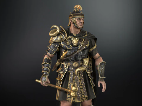 Rome Centurion 3D Model