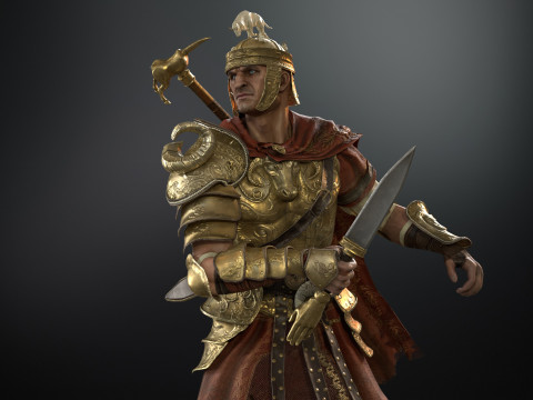 Rome Centurion 3D-Modell