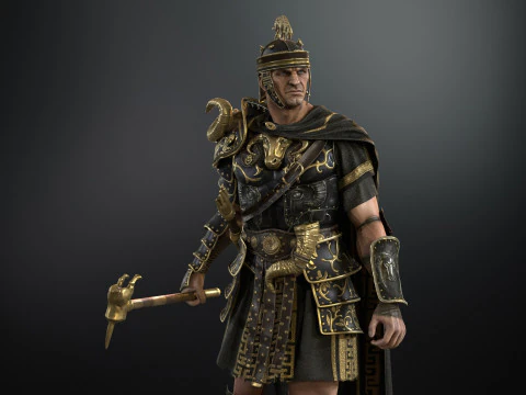 Rome Centurion 3D Model