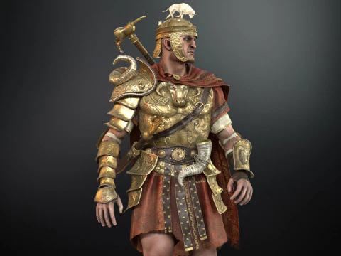 Rome Centurion 3D Model