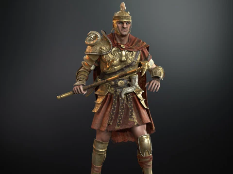 Rome Centurion 3D Model