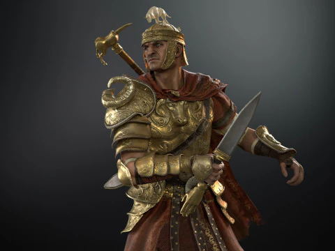 Rome Centurion 3D Model