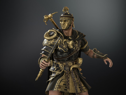 Rome Centurion 3D-Modell