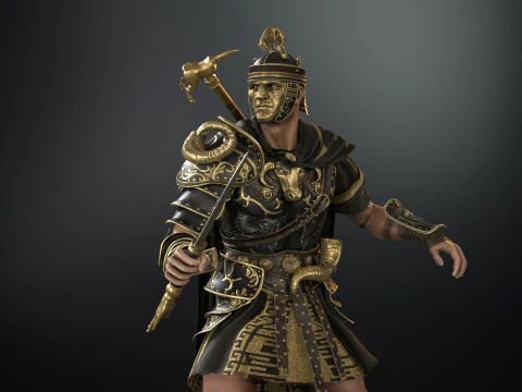 Rome Centurion 3D Model