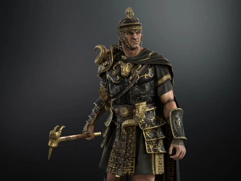 Rome Centurion 3D Model