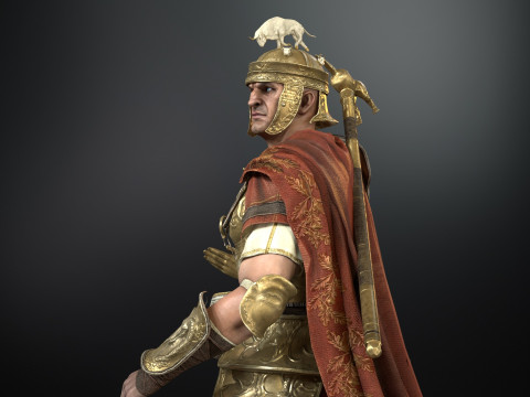 Rome Centurion 3D-Modell