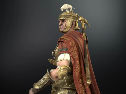 Rome Centurion 3D Model