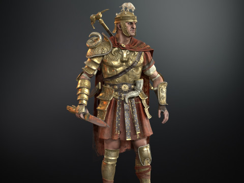 Rome Centurion 3D-Modell