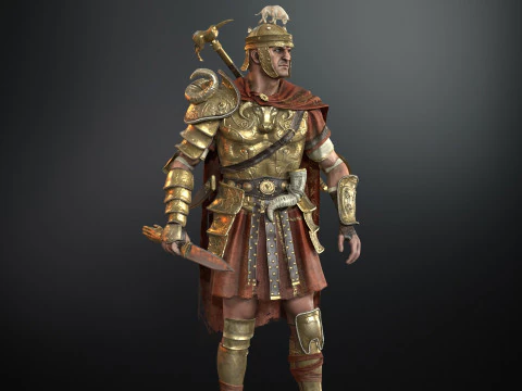 Rome Centurion 3D Model