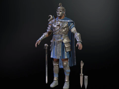 Rome Centurion 3D Model