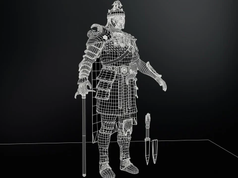 Rome Centurion 3D Model