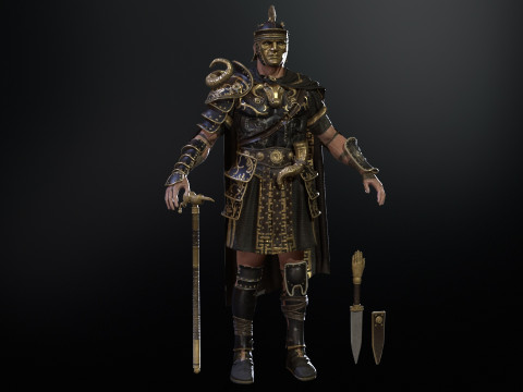 Rome Centurion 3D-Modell