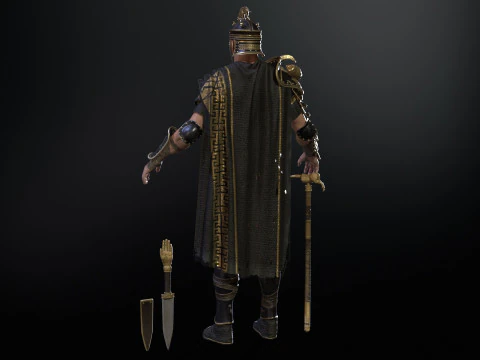 Rome Centurion 3D Model