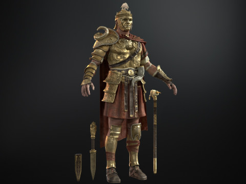 Rome Centurion 3D-Modell