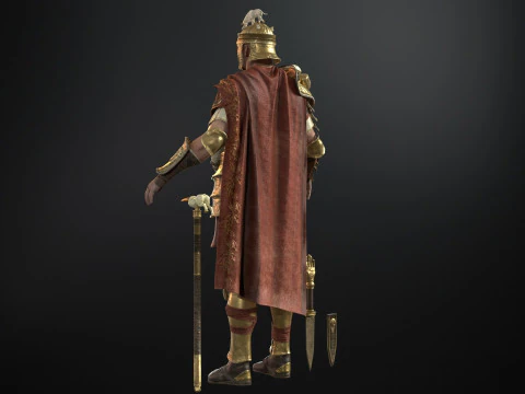 Rome Centurion 3D Model