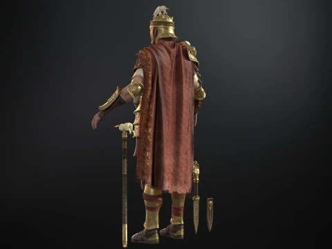 Rome Centurion 3D Model