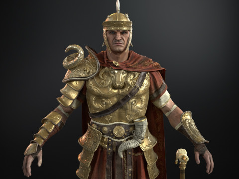 Rome Centurion 3D-Modell