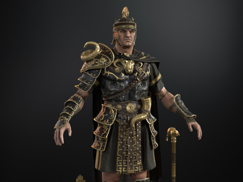 Rome Centurion 3D-Modell
