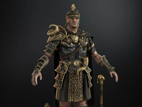 Rome Centurion 3D Model