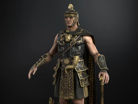 Rome Centurion 3D Model