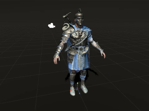 Rome Centurion 3D Model